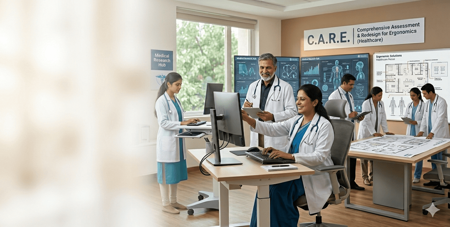 Workplace ergonomic assessment and redesign services in India