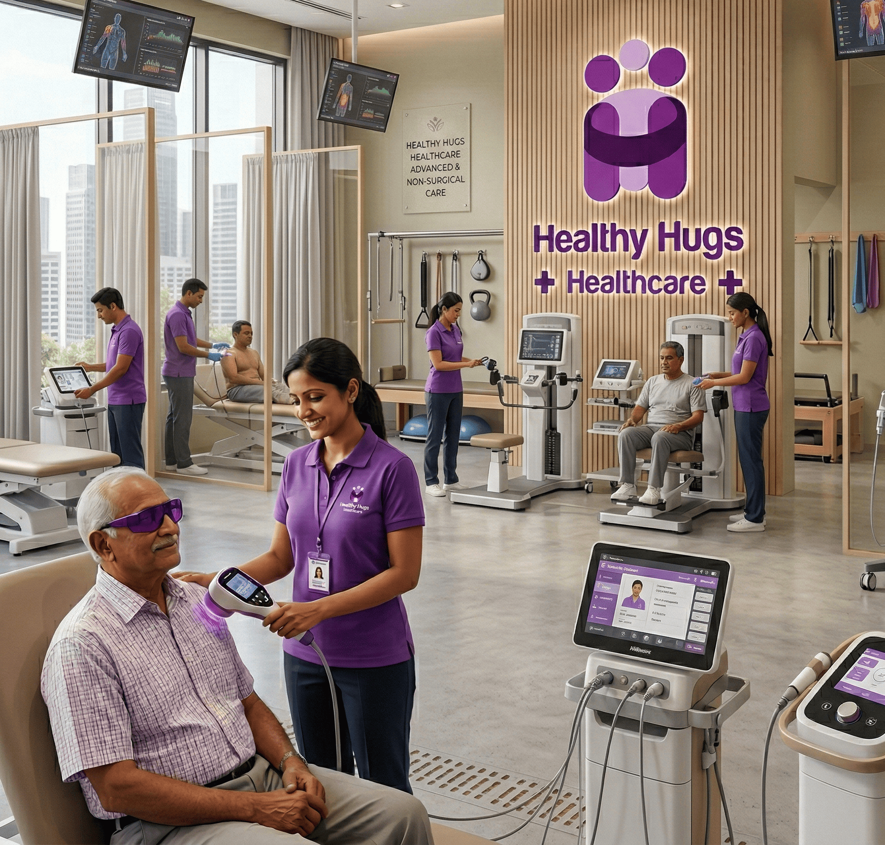 Non-surgical pain management therapy