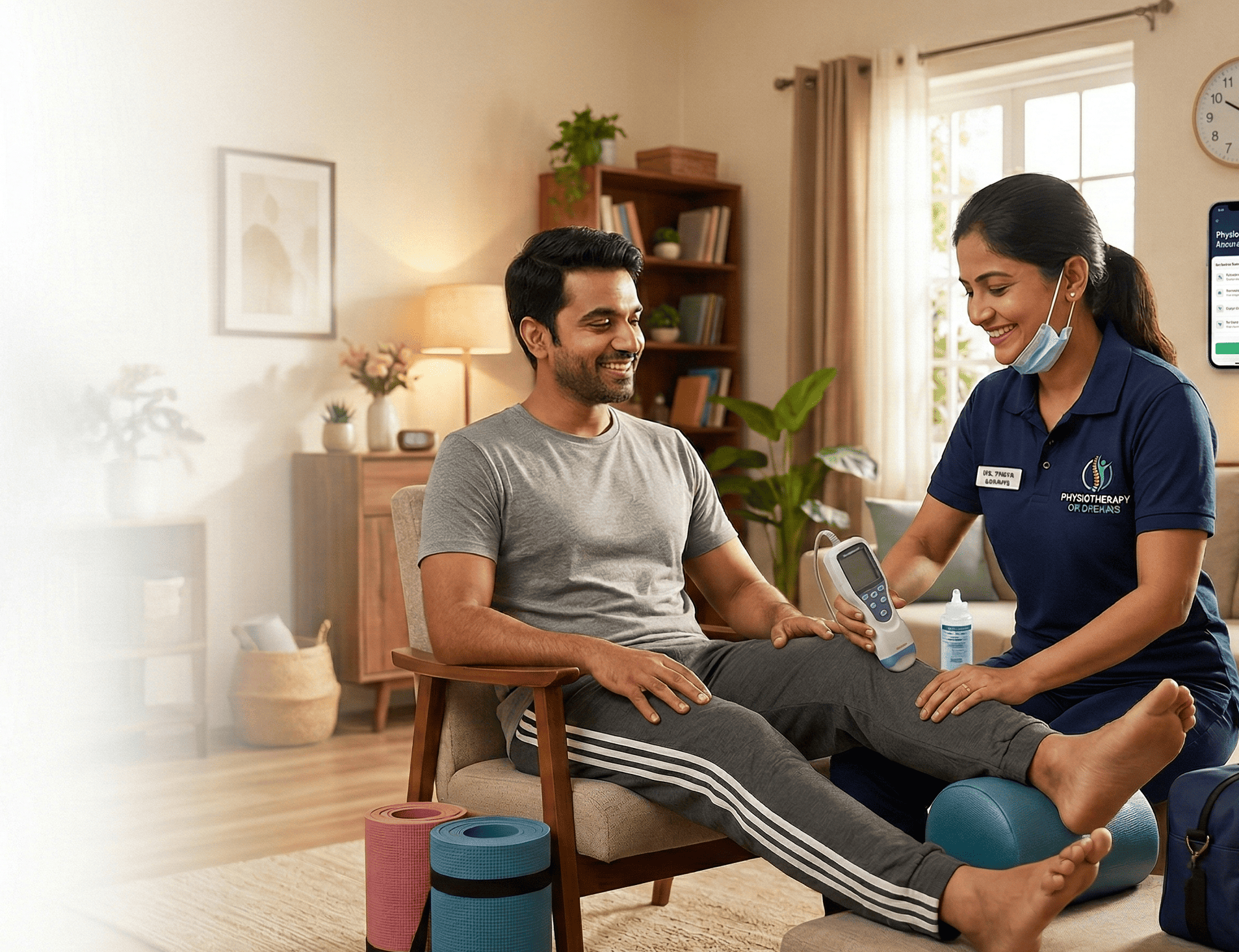 Physiotherapy at home in Mumbai for pain relief and rehabilitation