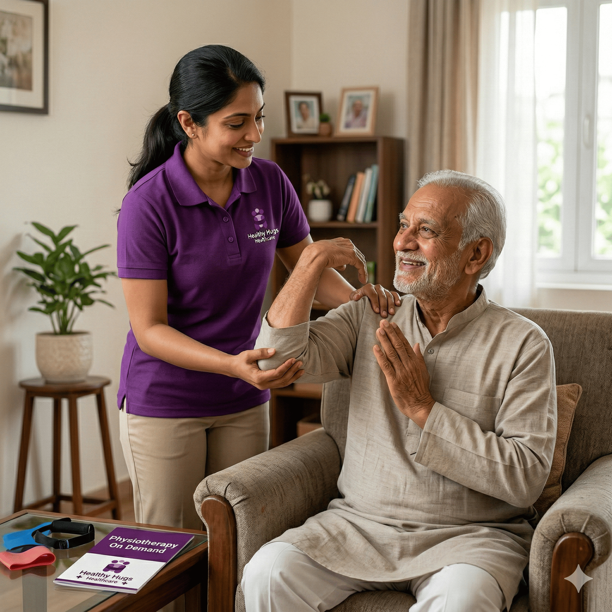 Physiotherapy session